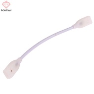220V EU LED Strip Plug with COB 360LEDs Light Strip Connector, 2-pin COB LED Strip Light Fix Clips.