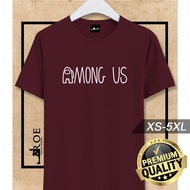 🔥 Baju Tshirt Among Us Game Lelaki Perempuan Man Woman + Plus Size
