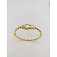 gelang tangan emas 375/375gold bracelet