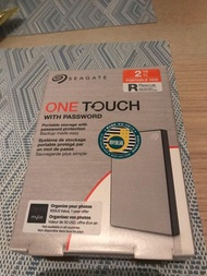 全新 Seagate OneTouch hard drive 外置硬碟 2TB