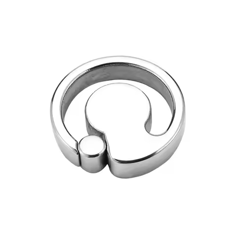 Magnetic Ball Stretcher 275g Heavy 304 Stainless Steel Scrotum Weight Pendant CBT Cock Ring Male Cha