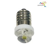 [HA] 3/4.5/6V 0.5W Torch Bulb 6000K White LED E10 Socket Replacement Bulb for Torch Torch LED Bulb V