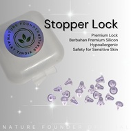 Hypoallergenic silicone earring stopper earring/ earring bearing