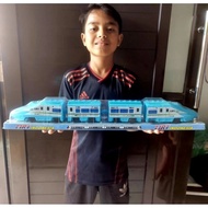 Indonesian MRT Train Toys - Miniature Fast Train Boys