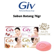 GIV Sabun Batang 76gr BPOM ORIGINAL Sabun Giv Sabun Mandi Giv Bar