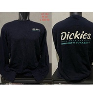 Dickies crewneck cn pria warna blue black size L