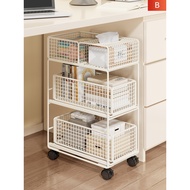 rejected item furniture synergy house furniture Rak di bawah meja pejabat, roda berbilang lapisan la