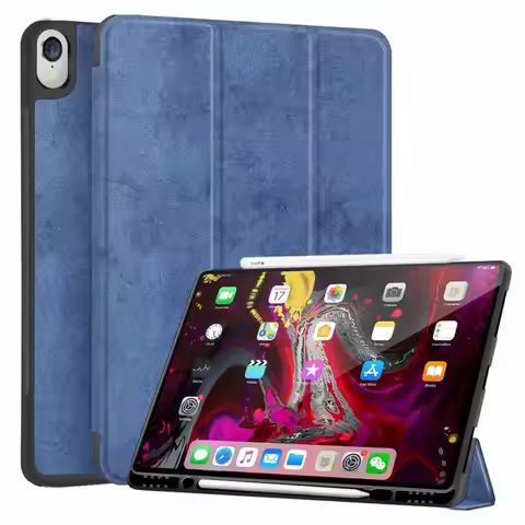 Tablet Case Cover For iPad Pro 12.9 3rd Gen 2018 Release A2014 A1895 A1876 Pencil Holder Smart Cover