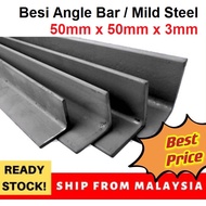 ANGLE BAR Mild Steel size 2" x 2" Tickness 3mm(Besi)Angle Bar Angle Tube
