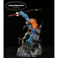 🔥READY STOCK🔥42CM ONE PIECE GEKKO MORIA NIGHTMARE BLUE LUFFY COPY RESIN GK FIGURE STATUE MODEL TOYS 