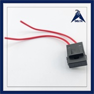 FLAT Fuse HOUSE - Ceramic Fuse House Plug Fuse Fuse Plug-in Fuse 2 Wires