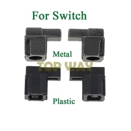 【Get the Perfect Fit】 50sets Plastic Metal Left Right Slider Buckle Lock Latch Bracket For Nintend Switch Joy Con Loose Repair Tool Parts Joycon