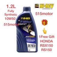 HI REV 4T MINYAK HITAM ENGINE OIL Fully SYNTHETIC F150CC F150 CC 1.2L RS150 RSX150