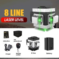 laser bangunan 4D 360 rotari laser laser siku untuk bangunan green Laser level 16-line laser level