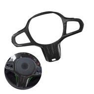 Car Interior Steering Wheel Cover Sticker Trim For BMW G Chassis X3 X4 X5 X7 G01 G02 G05 G11 G20 G28