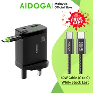 AIDOGA CH-413 30W Charger Retractable Cable Adapter 30W Fast Charging Charger Adaptor AIDOGA CH-4131