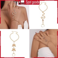 XI Snake Hand Harness Snake Bracelet Vintage Ring Snake Bracelet Delicate Bracelet