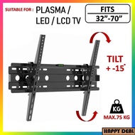 🔥FULL SET🔥 32”-70” inch Tilt Adjustable Up &amp; Down Flat Panel LED LCD Plasma TV Wall Mount Bracket (FD-K6)
