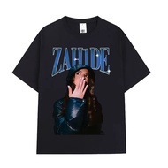 {fyjgyj} 2026 New Zahide Merch Graphic T-shirt Men Women Clothing Fashion High Quality T Shirts Cott