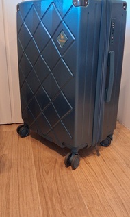 湖水藍輕身99%新HARAJUKU行李箱旅行喼上高鐵儲物頂轆好順過 Samsonite新秀麗Lojel