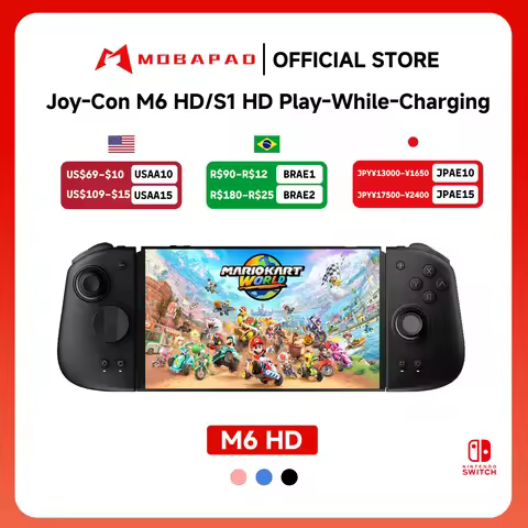 MOBAPAD M6 HD Gemini 2 Controller For Nintendo Switch OLED Joypad with Hall Joystick Console for Swi