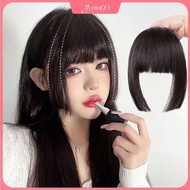 Princess Cut Fake Bangs Wig Female Natural Forehead Bangs Head Curtain Square Round Face Fake Bangs 