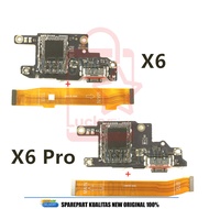 Charging Board poco X6 / X6 Pro 5G Charging Board SIM 1 Set Flexible Motherboard