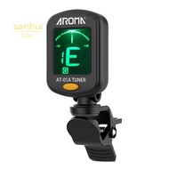 AROMA Guitar Tuner Digital Electronic Tuner for Guitar Clip on Digital Electronic Tuner Guitar Elect