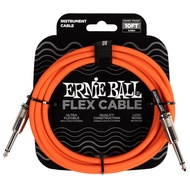 Ernie Ball P06416 FLEX Instrument Cable 10 Ft Orange