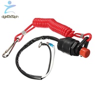 Boat Motor Emergency Kill Stop Switch for Yamaha /Tohatsu Outboard Stop Kill Switch Cut Off Switches