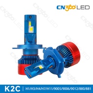 cn360 K2C Built-in decoding high power170W Car LED High Brightness Car Headlight9005H4H7H11