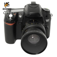 [KOZEEY] 52mm 0.45x Wide Angle Lens For D7100 D5200 D3300 D600 D700 18-55mm Digital Camera Universal