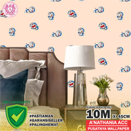 PROMO TERMURAH Wallpaper Stiker Dinding (10 METER) Premium Matte Higth Quality Motif And Karakter Si