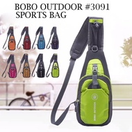 Tas Wanita Pria Import Selempang BOBO Outdoor Sports BB3091 3091 Sport Parasut Super Waterproof