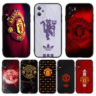 【O-11】Manchester United fc for Realme C2 C3 C11 C12 C15 C17 C20 C21 C21Y C25 C25S TPU soft black pro