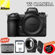 NIKON Z6 BODY + FTZ ADAPTER MIRRORLESS CAMERA (OFFICIAL NIKON)