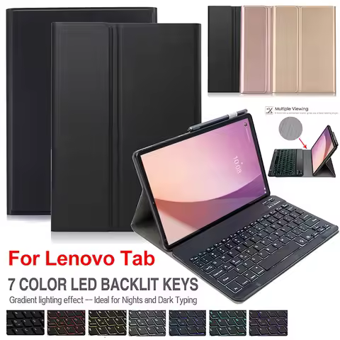 Shell For Lenovo Tab M8 Case 4th Gen 8 Inch, Tablets Keyboard Cover for Lenovo Tab M8 4th Gen 2024 8
