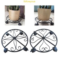 fol Plant Stand with Wheels Heavy Duty Rolling Planter Stand for Indoor and Outdoor
