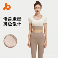 Clothes Color Rendering Fitness New Style Yoga Cross-Border Clothes Bra Two-Piece Skinny Suit Yoga W