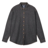 OASIS เสื้อเชิ้ตชาย เสื้อเชิ้ต แขนยาว ผ้าคอตตอน100% รุ่น MWLD-4314 สีดำ น้ำเงิน กรมท่า