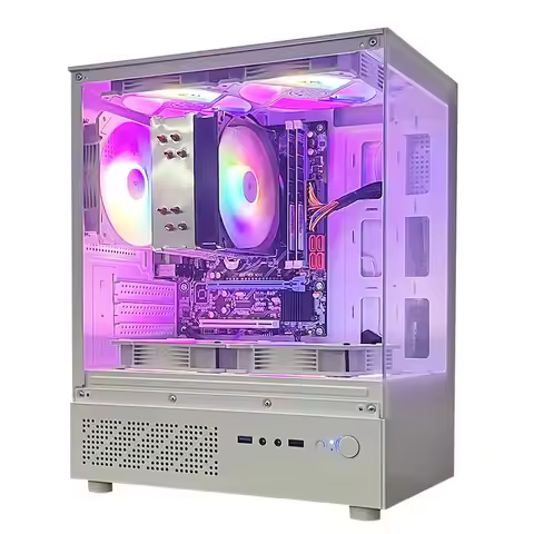 Aotesier Desktops Gamer Core Gaming PC Gamer for Game, Just a Housing a Case