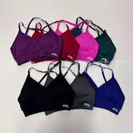 AYBL Seamless Knitted Yoga Beautiful Back Cover Bra Outer Wear Intensity Sports Fitness Bra