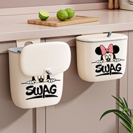 Wall-Mounted Trash Can Toilet Toilet Household Kitchen Hanging Storage Bin Wall-Mounted Trash Can To