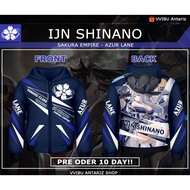 Azur Lane IJN Shinano Anime Fullprint Hoodie Jacket