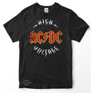 T-shirt / Premium Tshirt ACDC - HIGH VOLTAGE / men's t-shirt / women's t-shirt / S-5XL