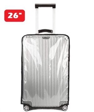 26寸 行李箱保護套 透明 加厚 耐磨 防水 拉桿箱套 旅行皮箱套