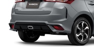 (ของแท้) สเกิร์ตกันชนหลัง ชุดแต่ง LUSSO PACKAGE โตโยต้า ยาริส 5ประตู Toyota Yaris 5 Door ปี 2023 / ข