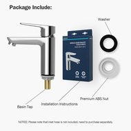 JOMOO Single Cold Basin Water Tap 76029 with Spatter-proof Bubbler Thickened Brass Valve Body Enviro