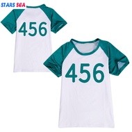 2025 New Squid Game T shirt Short Sleeve Digital Print 001.456.007.333.222 T-shirt