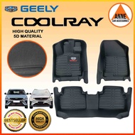 5D / 5D Diamond / TPE Carbon Fiber Deep Dish Matting for Geely Coolray 2019 2020 2021 2022 2023 / Em